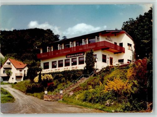 34549 W3593 Rehbach FOTO KEINE AK Hotel Haus am see