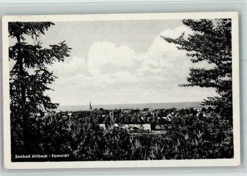 Ahlbeck Blick auf Ahlbeck