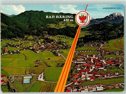 Bad Häring Fliegeraufnahme mit Kaisergebirge AKU2