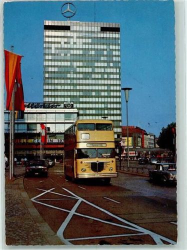 Wilmersdorf Breitscheidplatz mit Blick auf das Europacenter