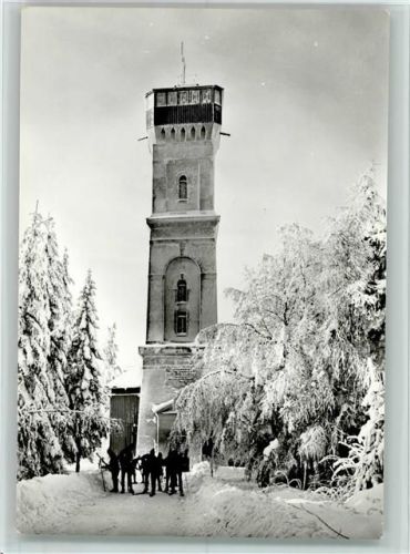 99976 O5701 Annaberg b Mühlhausen, Thür - Pöhlberg Winter