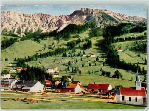 Oberjoch Iseler und Allgäuer Alpen