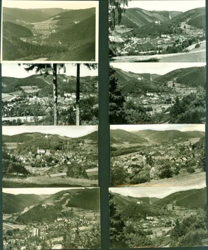 Leutenberg Lot mit 24 AK, ca. 1950-1974: gute Erhaltung, größtenteils gelaufen