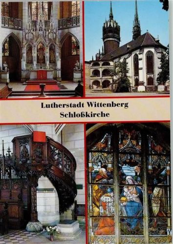 16515 O1401 Wittenberg - Schlosskirche