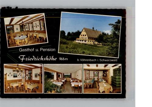 Vöhrenbach Gasthof, Pension Friedrichshöhe