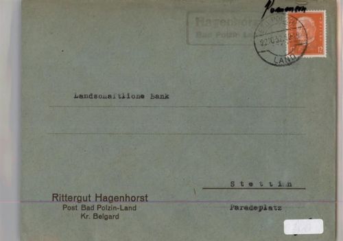 Bad Polzin Landpoststempel