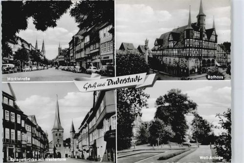 Duderstadt Marktstrasse , Rathaus