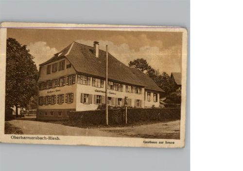 Oberharmersbach Gasthaus zur Sonne