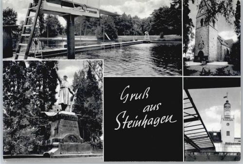 Steinhagen Schwimmbad, Brennerei Schlichte