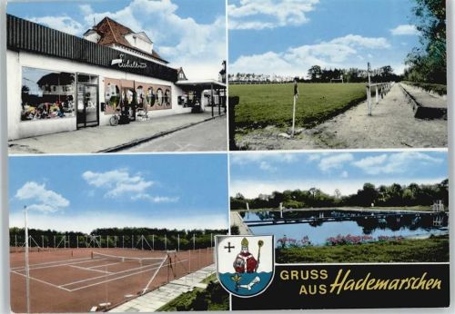 Hanerau-Hademarschen Tennisplatz, Schwimmbad, Geschäft