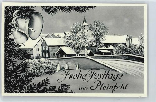 91785 W8835 Pleinfeld - Winter-Karte