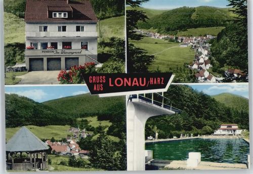 Lonau Schwimmbad Pension im Wiesengrund