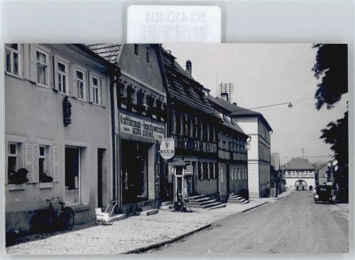 97461 W8729 Hofheim , Unterfr - Foto-Karte, Johannisplatz