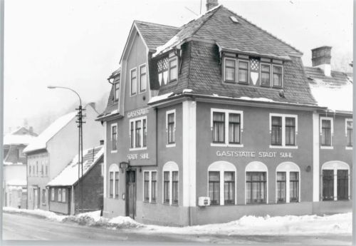 Zella Gaststätte Stadt Suhl