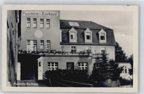 Bad Wilsnack Kurhaus Balkon Baum