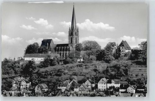 Frankenberg Kirche Baum Haus