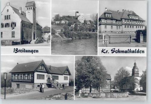 98597 O6082 Breitungen , Werra - Oberschule Gasthaus Seeblick