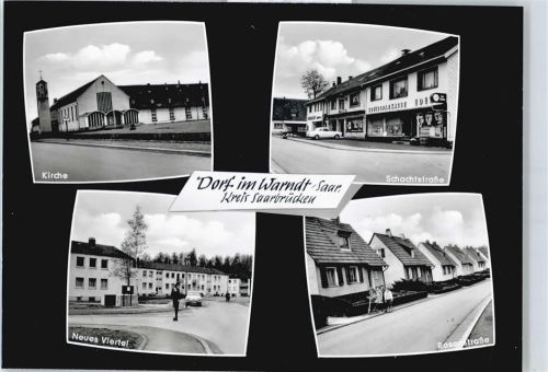 Dorf im Warndt Schachtstraße Rosenstraße