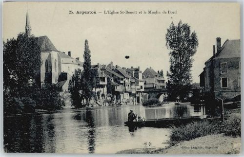 47250 Argenton - et le Moulin de Bord