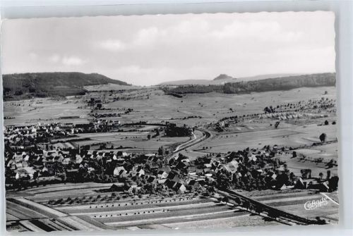 Spaichingen Feld Berg Fliegeraufnahme Haus Baum