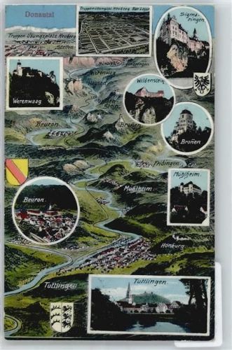 Tuttlingen Landkarte Donautal