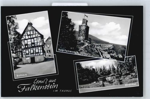 Falkenstein Rathaus Denkmal Burg FLagge