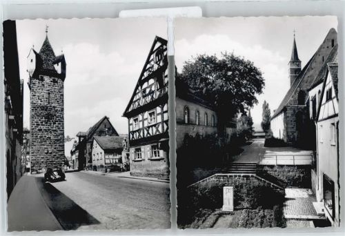 91074 W8522 Herzogenaurach - Foto Straße Auto Baum