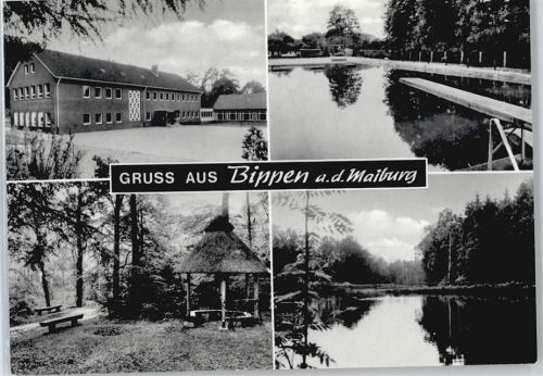 Bippen Schwimmbad See Pavillon