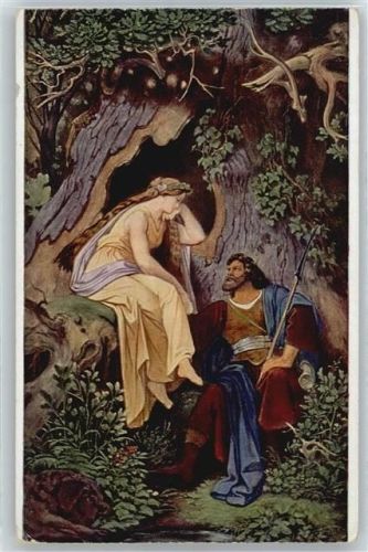 König Krokus und die Waldnymphe