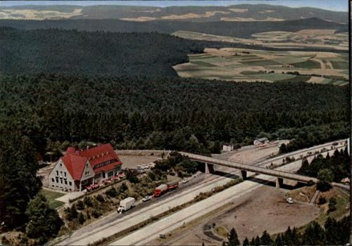 Rimberg Fliegeraufnahme, Rasthaus