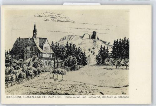 Frauenberg Feld, Burgruine