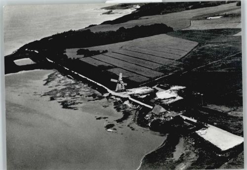 Gelting Fliegeraufnahme Mühle Meer