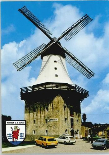 24376 W2340 Kappeln , Schlei - Windmühle