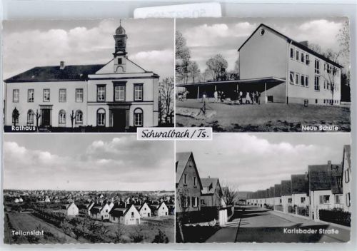 Schwalbach neue Schule , Karlsbaderstrasse