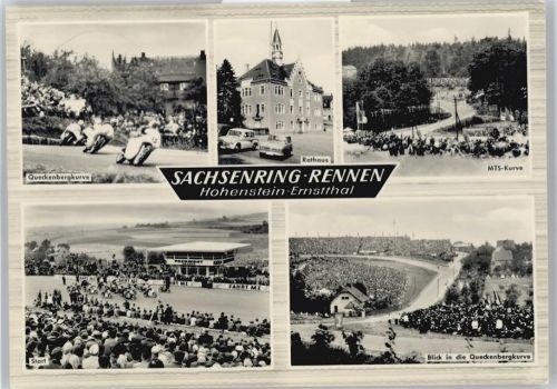 Hohenstein-Ernstthal Sachsenring-Rennen, Motorrad