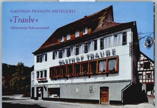 Altensteig Gasthaus Pension Traube , (keine Ak-Einteilung)