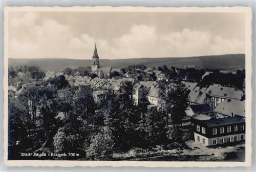 Sayda Gesamtansicht, Kirchturm