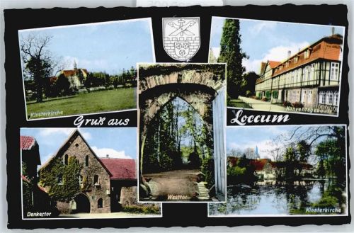 31547 W3076 Loccum - Klosterkirche, Konventsgebäude