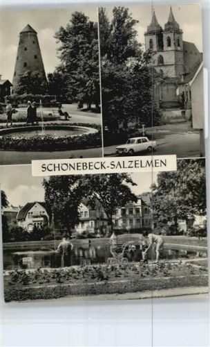 Schönebeck Kurpark , Schwanenteich