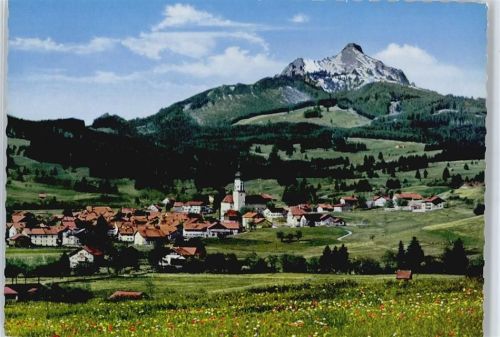 Wertach Berg Panorama Kirche