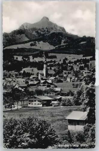 87497 W8965 Wertach - Berg Panorama