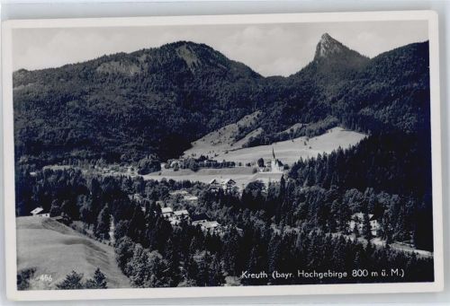 Kreuth Teilansicht, Hochgebirge