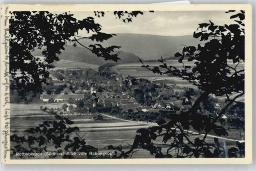 Rottleberode Panorama Berg