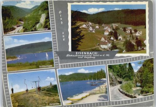 Eisenbach Höllental, Schluchsee, Feldberg, Titisee