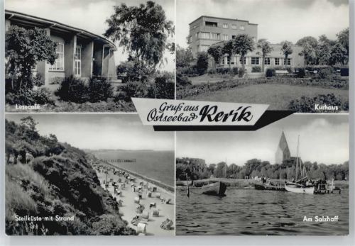 Ostseebad Rerik Lesecafé, Kurhaus, Salzhaff, Steilküste
