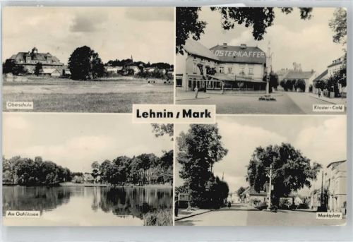 Lehnin Oberschule, See, Marktplatz, Kloster-Cafe