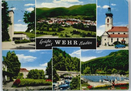 Wehr Kirche Schwimmbad Kirche