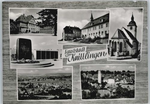 Knittlingen Denkmal Kirche Panorama