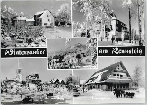Brotterode Ferienheim Tanzbuche, Spießberghaus, Großer Inselsberg, Heuberghaus