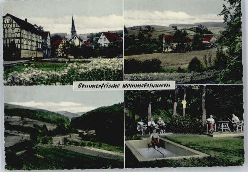 Wommelshausen Panorama Berg
